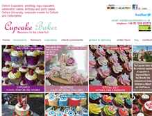 Tablet Screenshot of cupcakebaker.co.uk